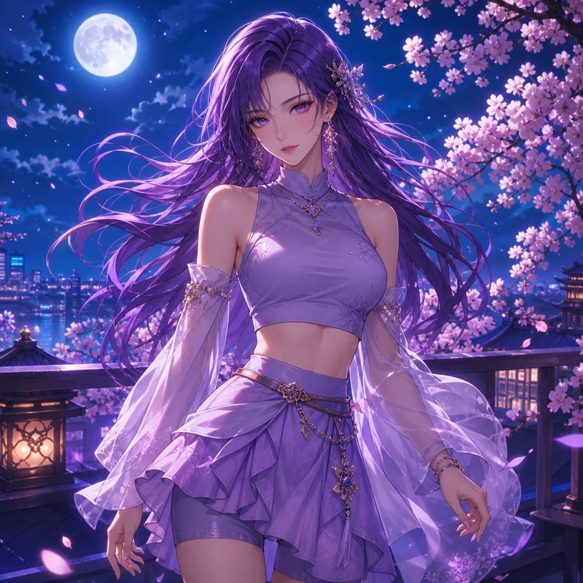 月夜花園人物圖: 來源圖